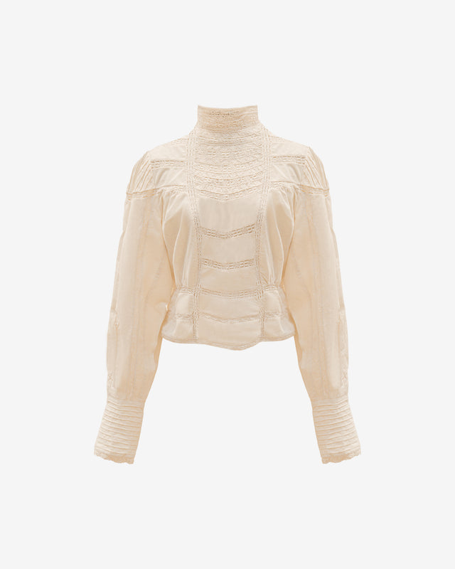 Bonnie Blouse - Ivory - Image 1