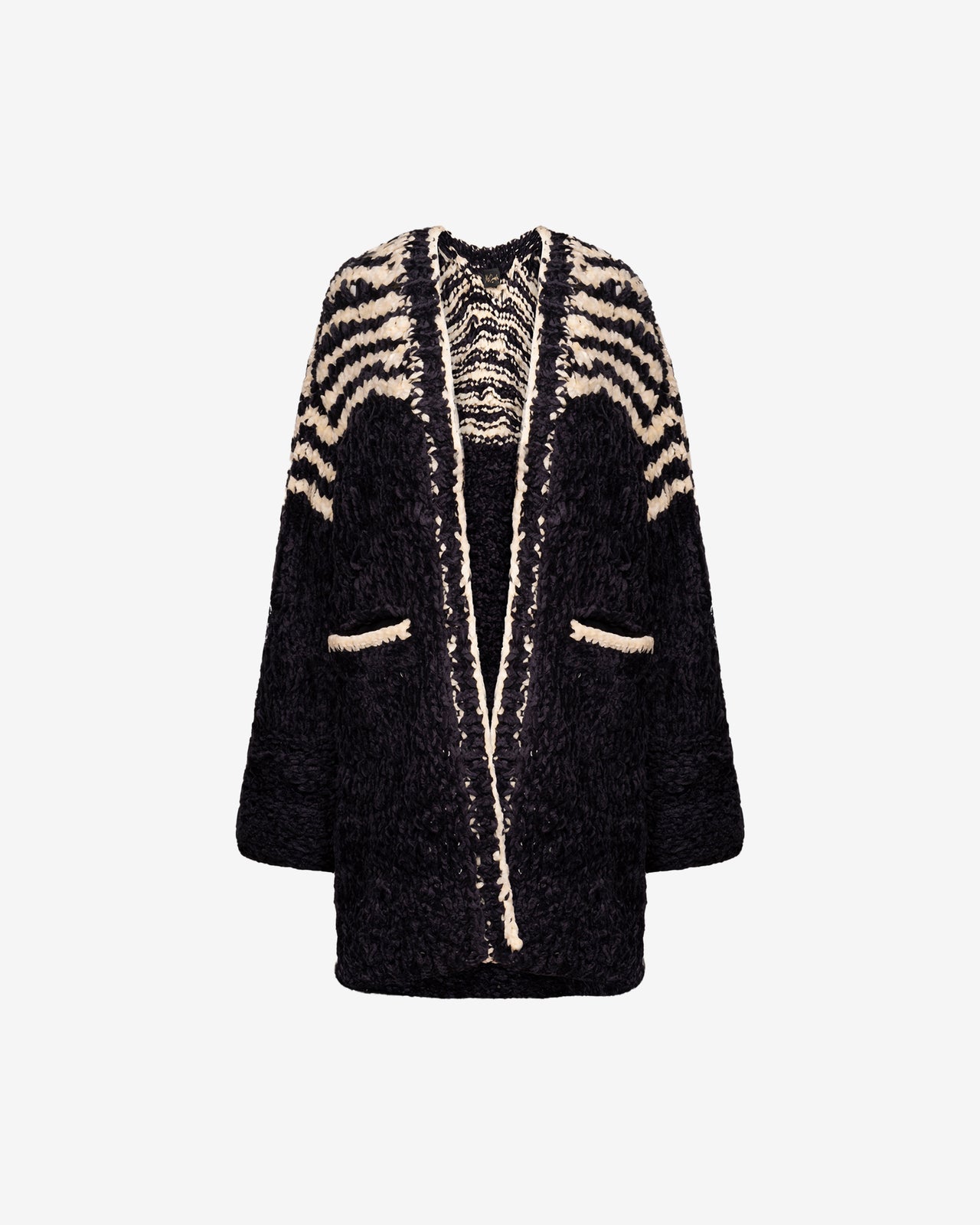 Chiyo Coat - Navy Blue - Image 1