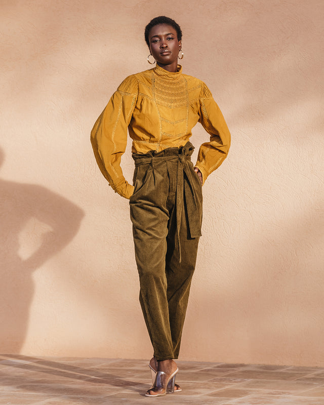 Clayde Trousers - Khaki - Image 1