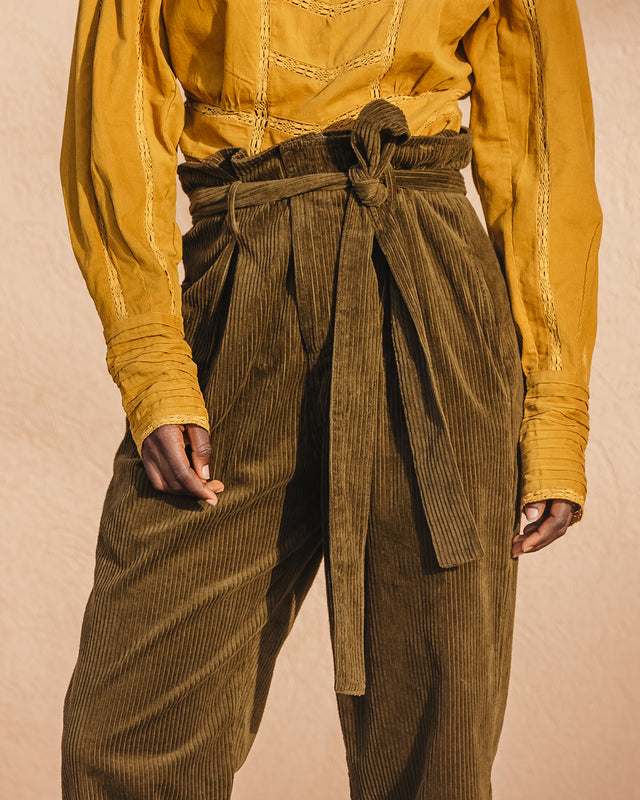 Clayde Trousers - Khaki - Image 3