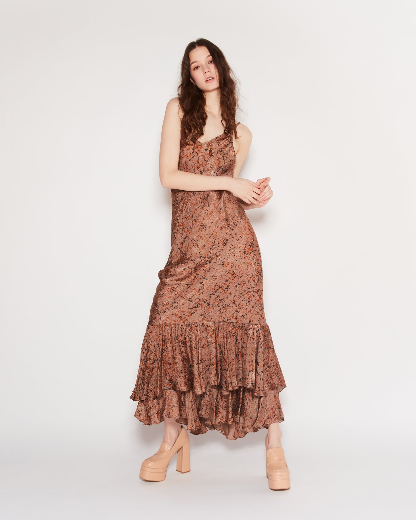 Formanta Dress - Bronze