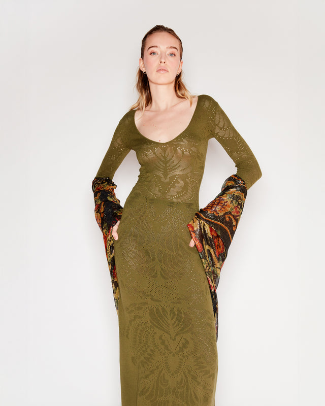 Robe Fubuki - Kaki - Image 2