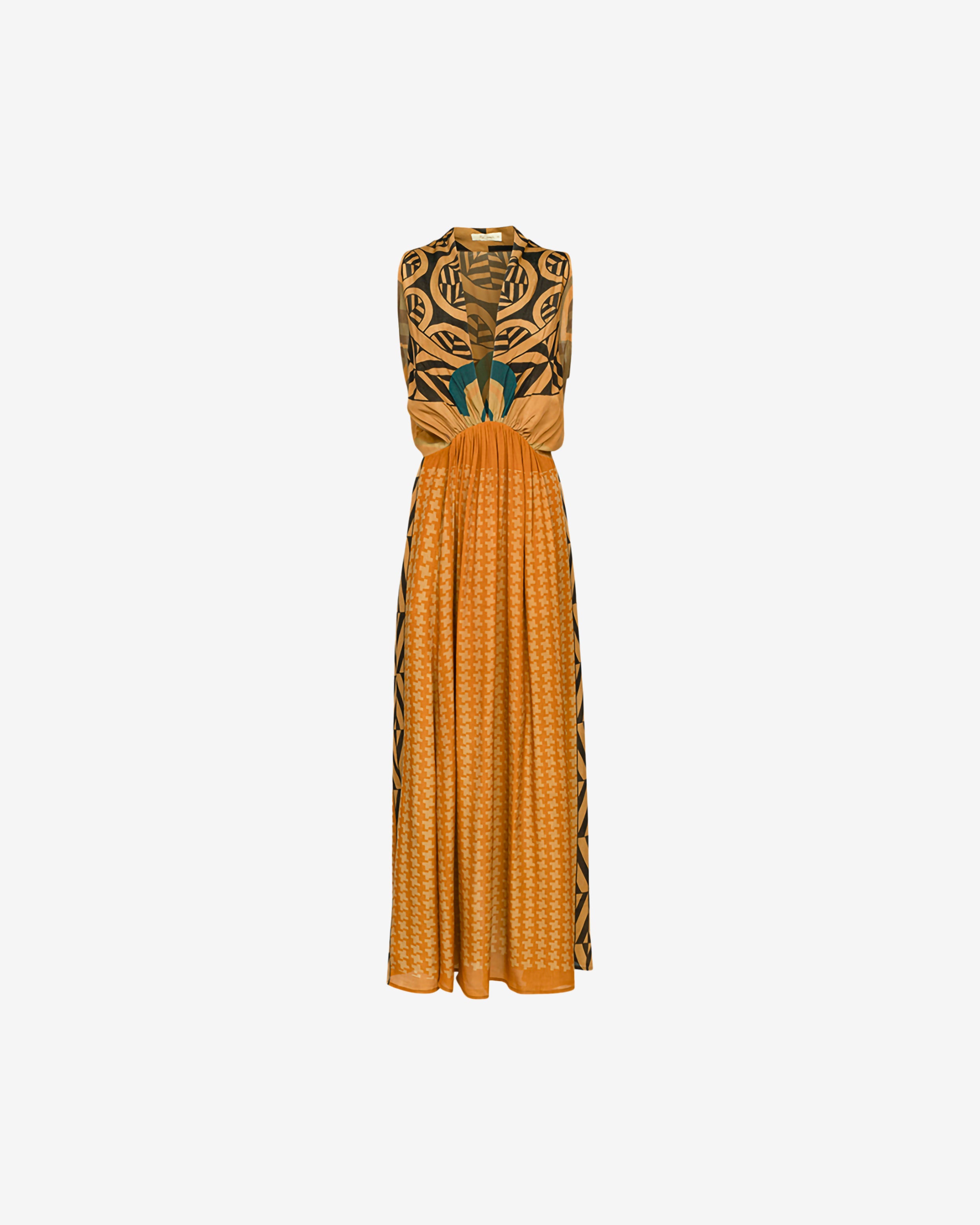 Muse Ocher Dress | Mes Demoiselles – Mes Demoiselles Paris