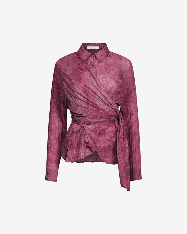 Nel Shirt - Purple - Image 1