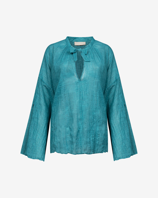 Nua Blouse - Turquoise - Image 1
