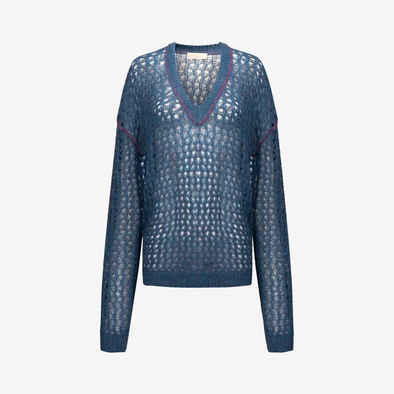 Takeko Sweater - Blue