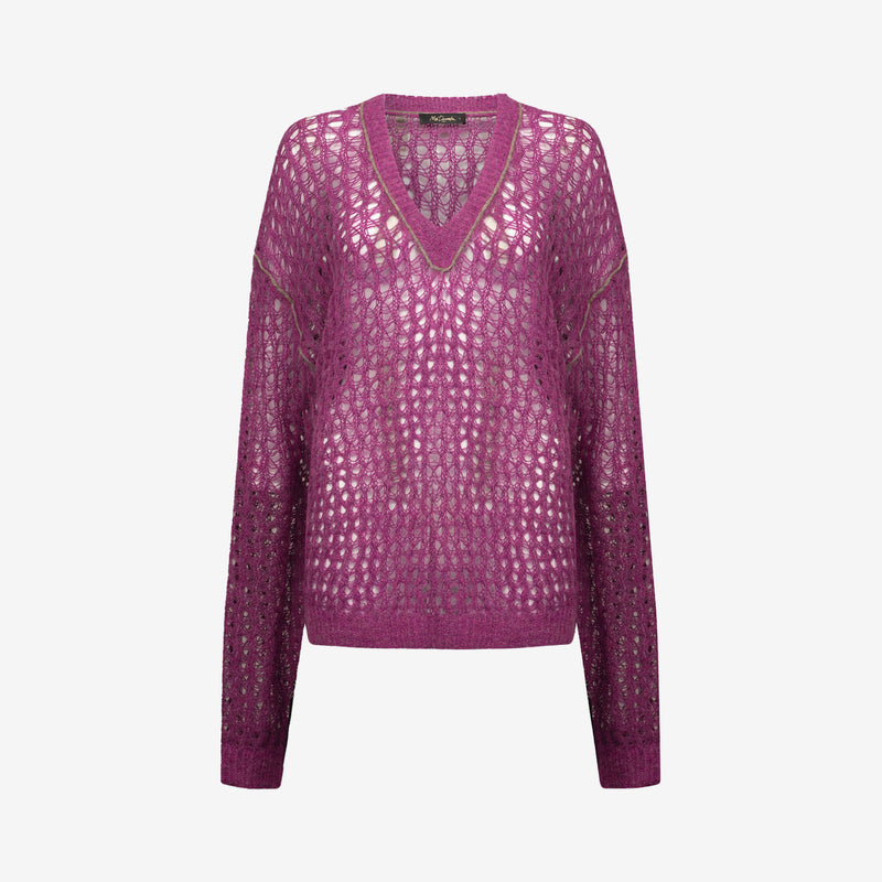 Takeko Sweater - Purple