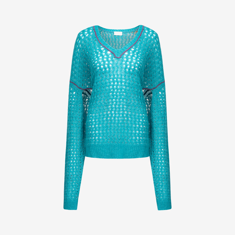 Pull Takeko - Turquoise
