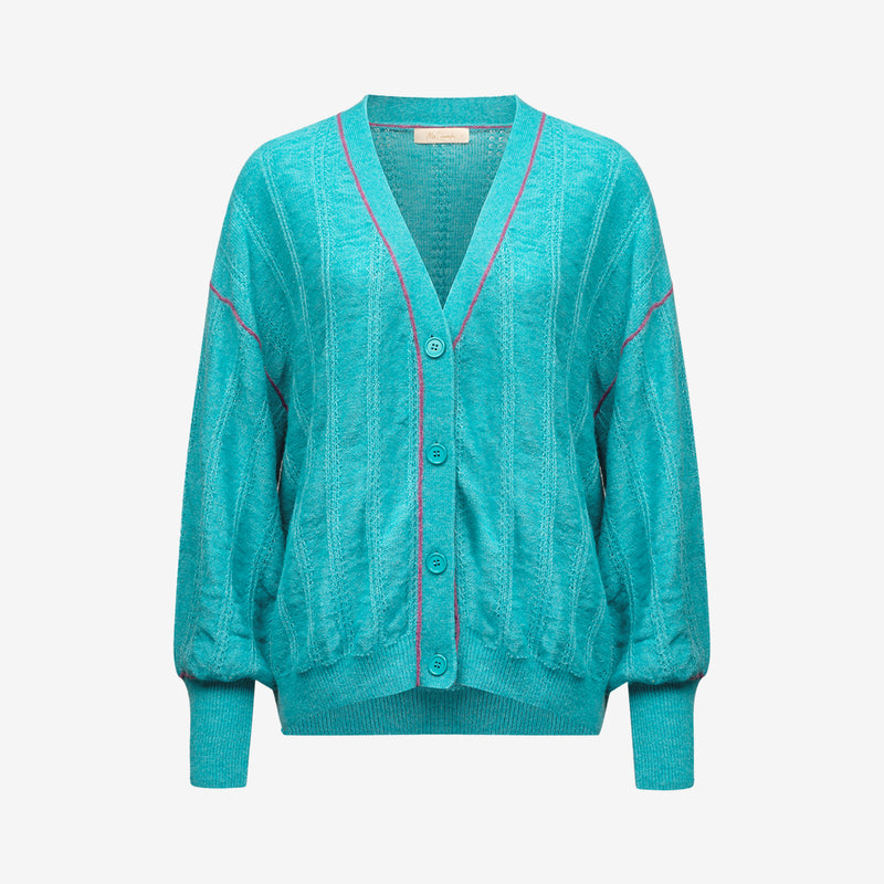 Cardigan Taki - Turquoise