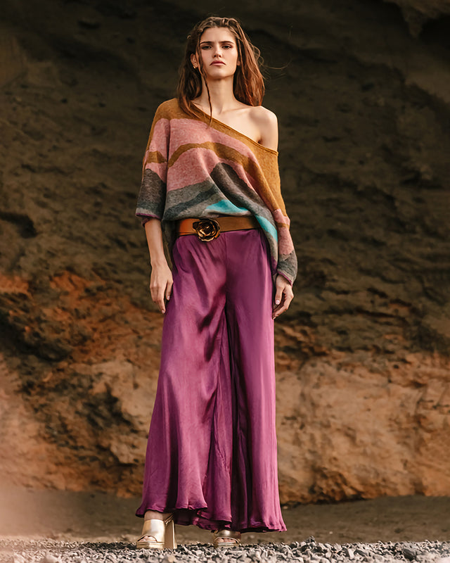 Venie Trousers - Purple - Image 1