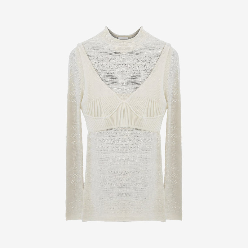 Pull Clodia - Ivoire