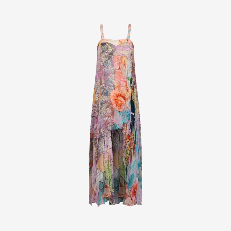 Satin Dress - Lilac