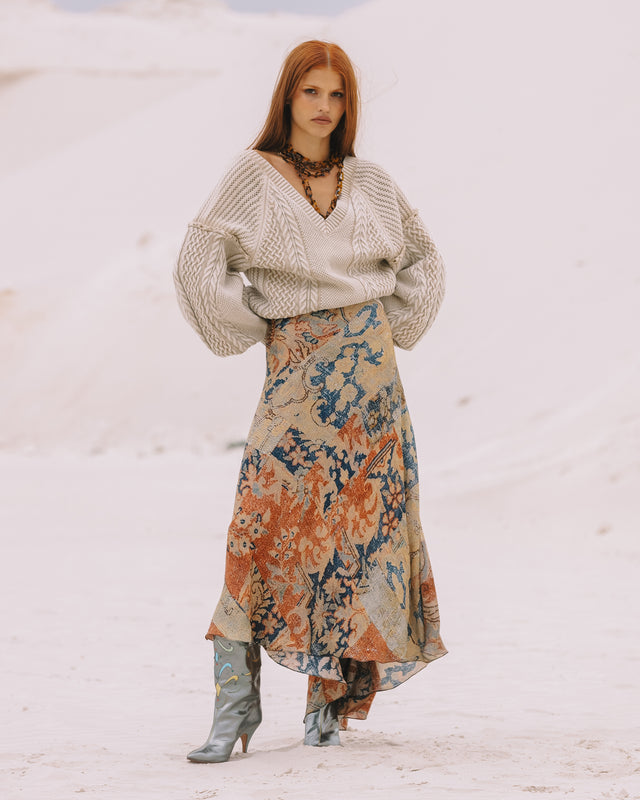 Satoko Sweater - Beige - Image 1
