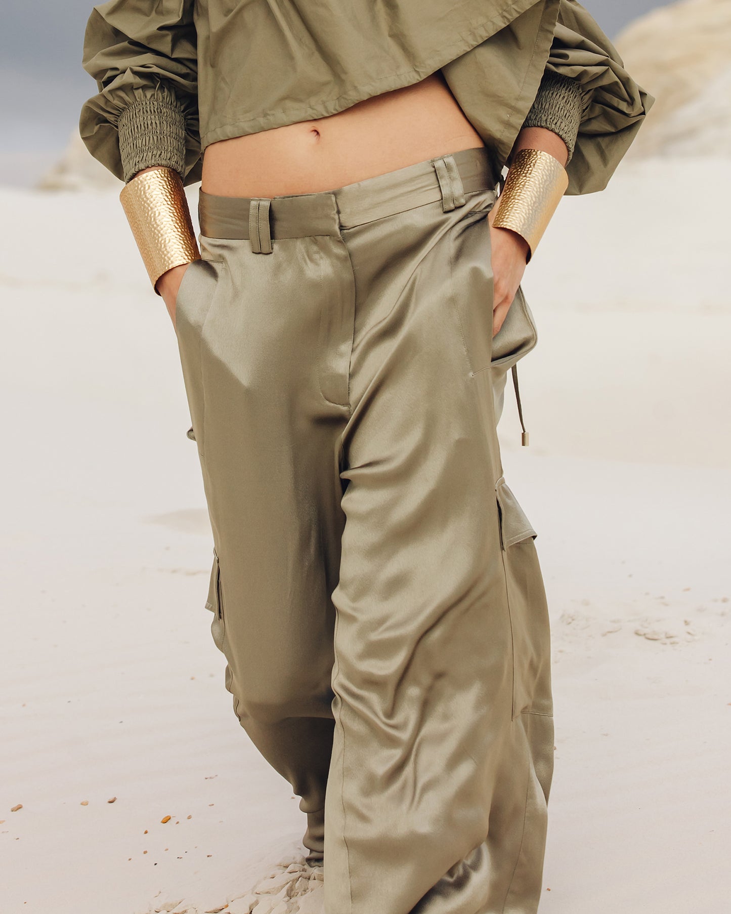 Silma Pants - Khaki