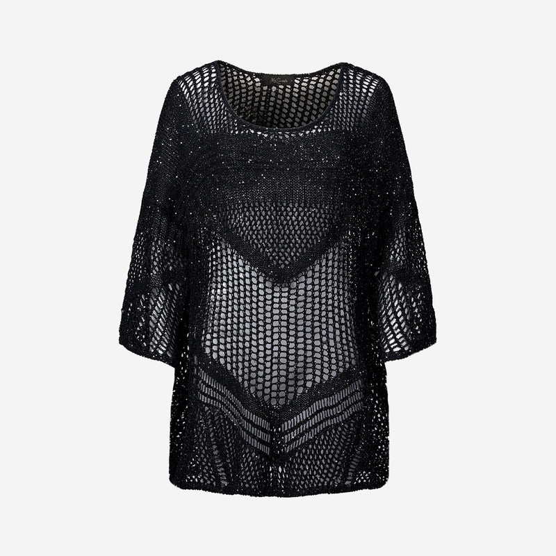 Star Sweater - Black