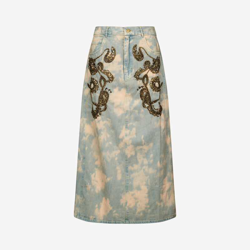 Upistol Skirt - Blue