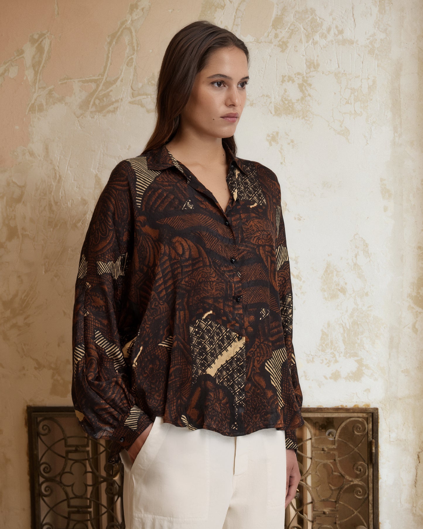 Abyss Shirt - Terracotta