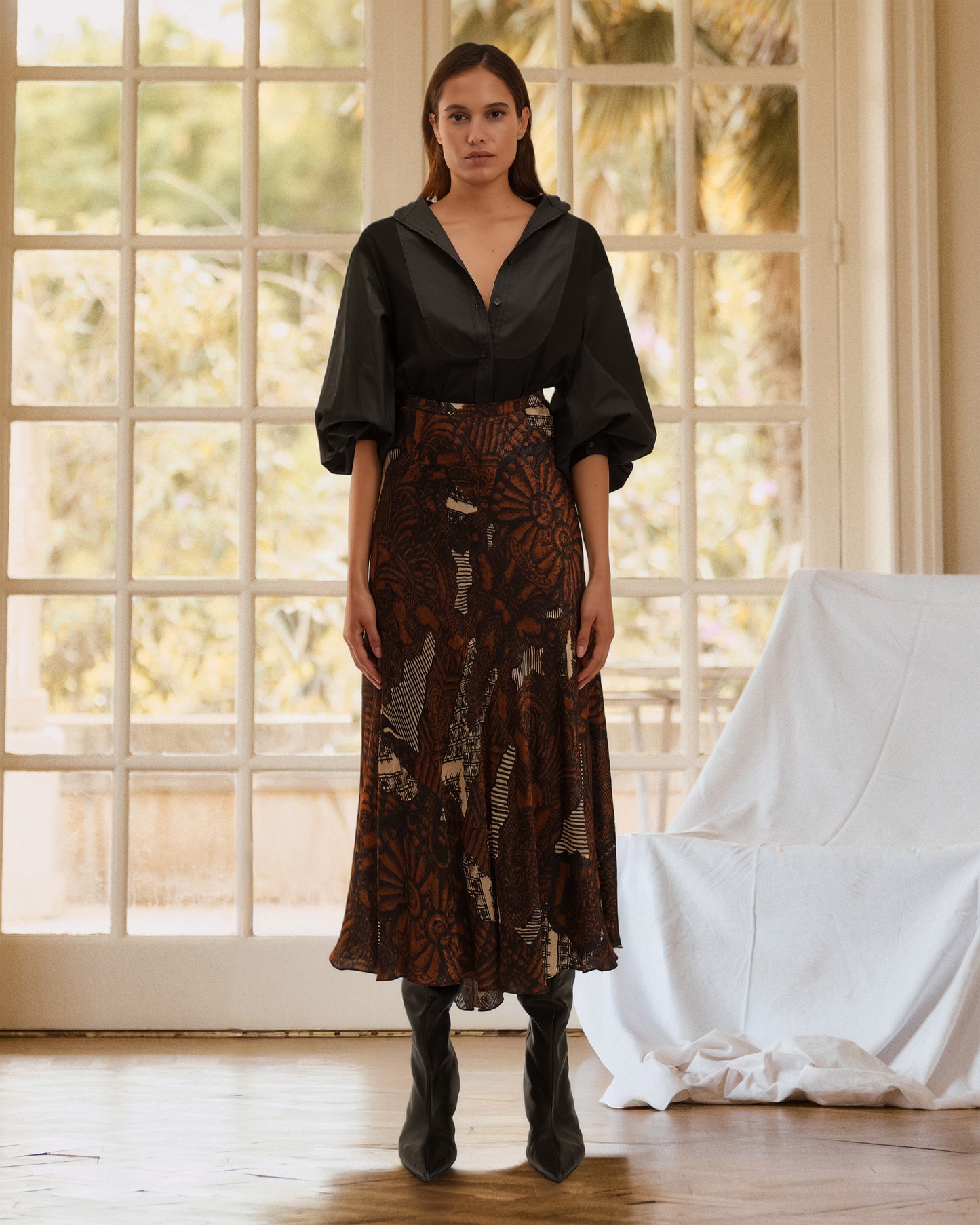 Jupe Anchor - Terracotta