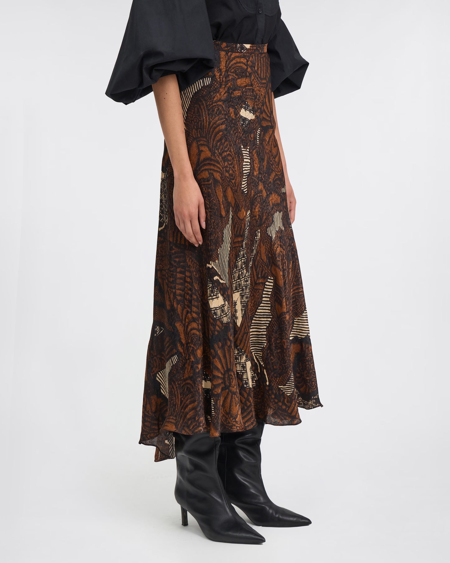 Anchor Skirt - Terracotta