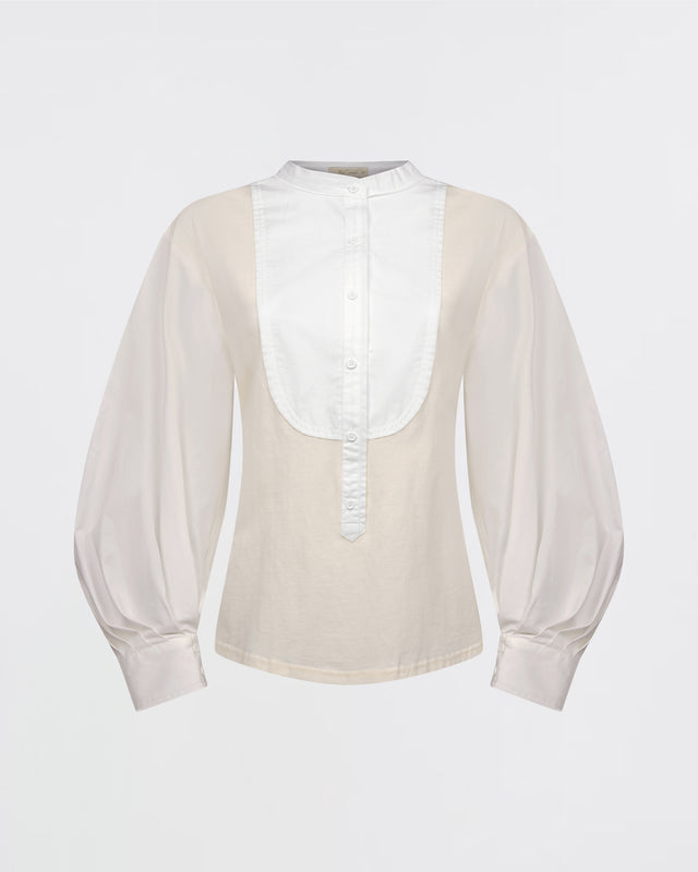 Aria Blouse - Ecru - Image 1