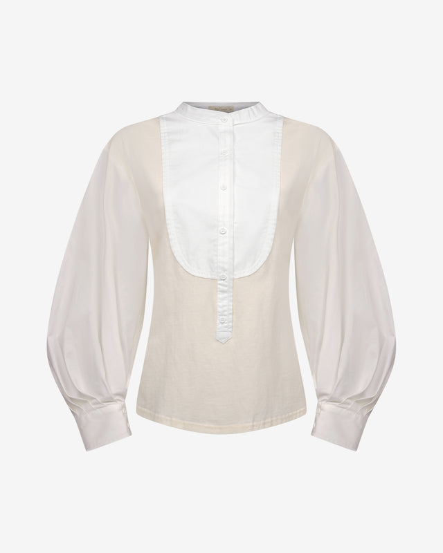 Aria Blouse - Ecru - Image 1