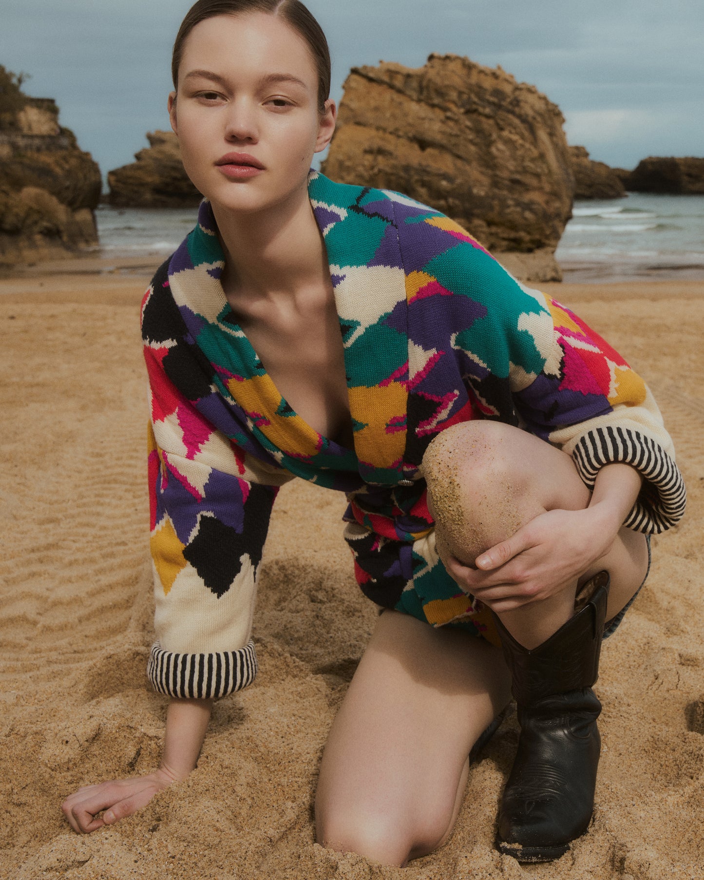 Athan Cardigan - Ivory