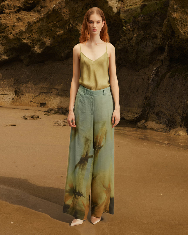 Pantalon Bedulis - Vert - Image 1