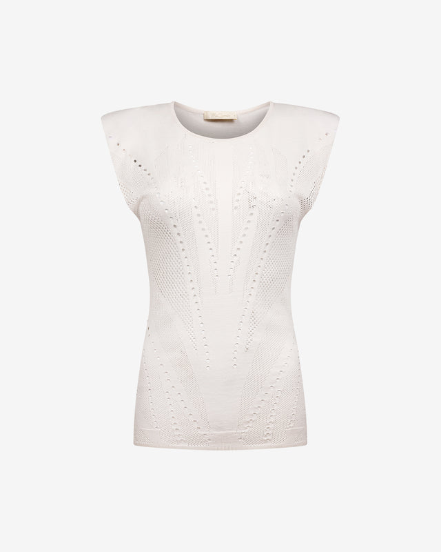 Bodhi Top - Ivory - Dernière image