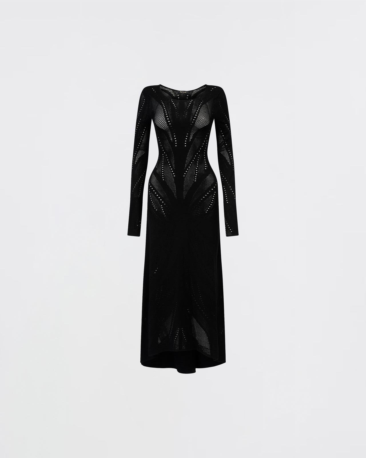 Robe en délicate pointelle de couleur noire : Robes Mes Demoiselles - Image 1