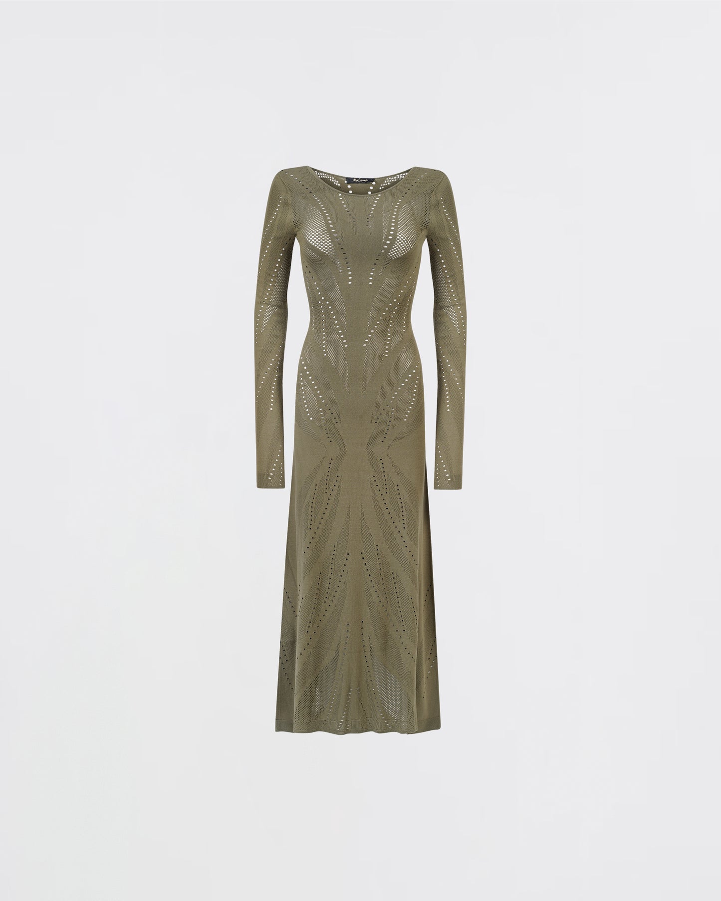 Robe en délicate pointelle de couleur kaki : Robes Mes Demoiselles