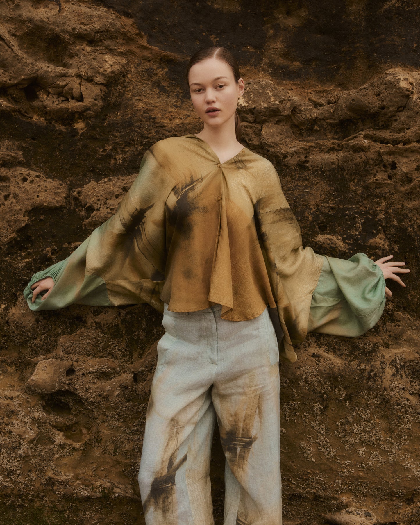 Bulda Blouse - Green