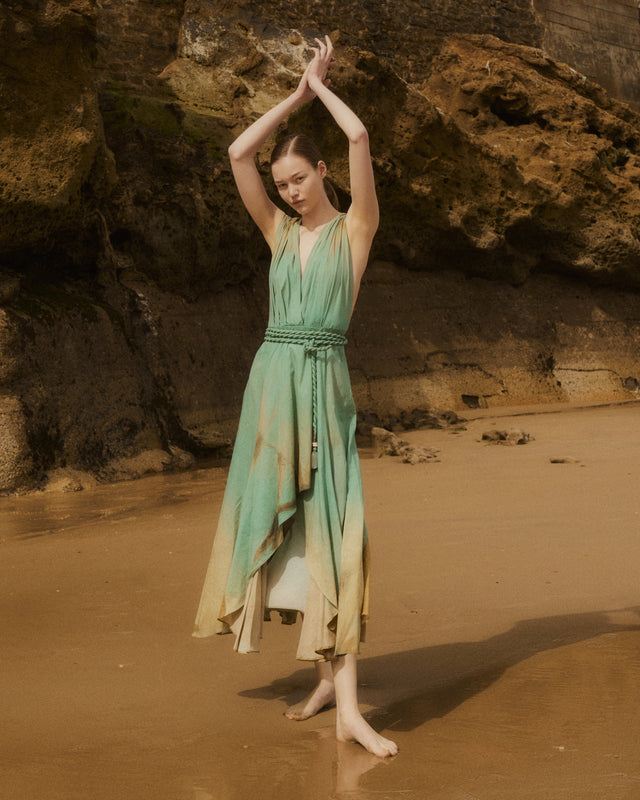 Byllos Dress - Green - Image 3