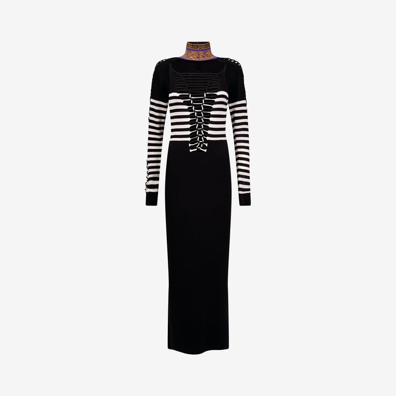 Chord Dress - Black