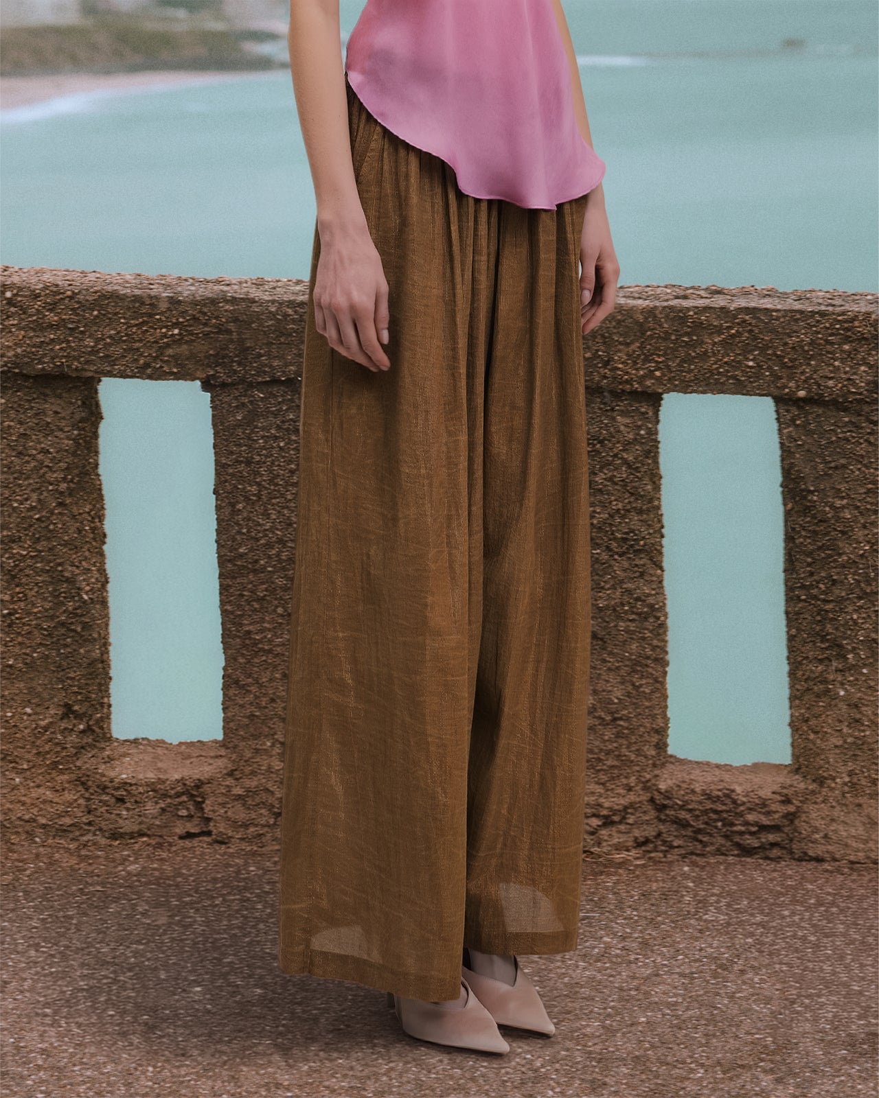 Dahbia Pants - Olive - Image 2