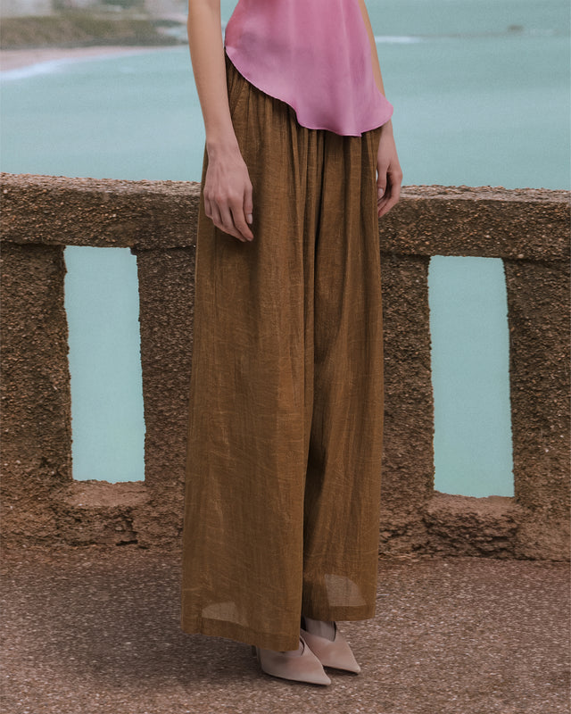 Pantalon Dahbia - Olive - Image 2