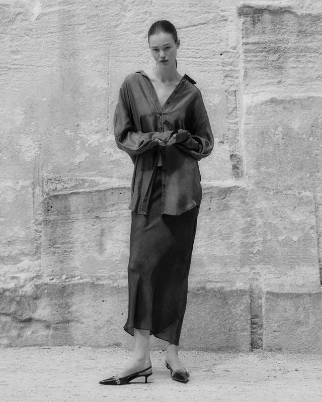 Chemise Dali - Noir - Image 3