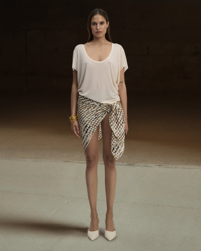 Didy Scarf - Beige - Image 1