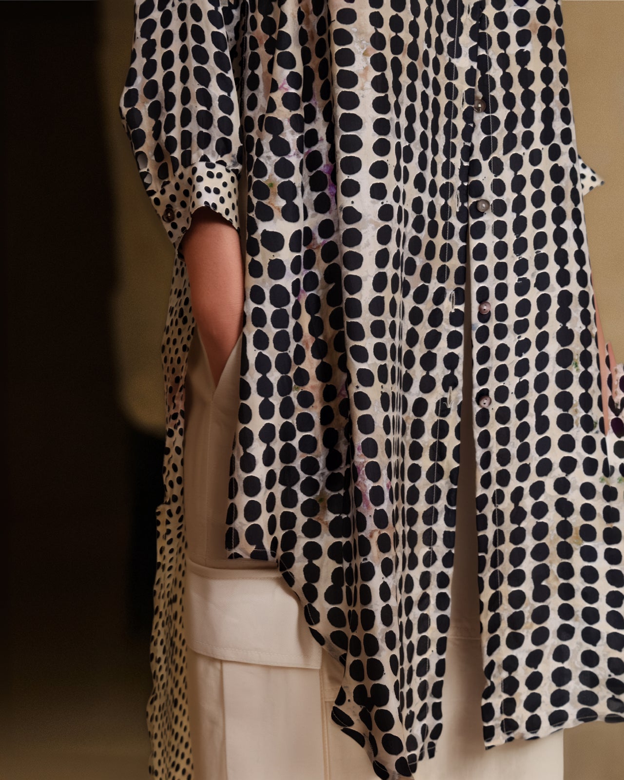 Dinya Shirt - Black - Image 2