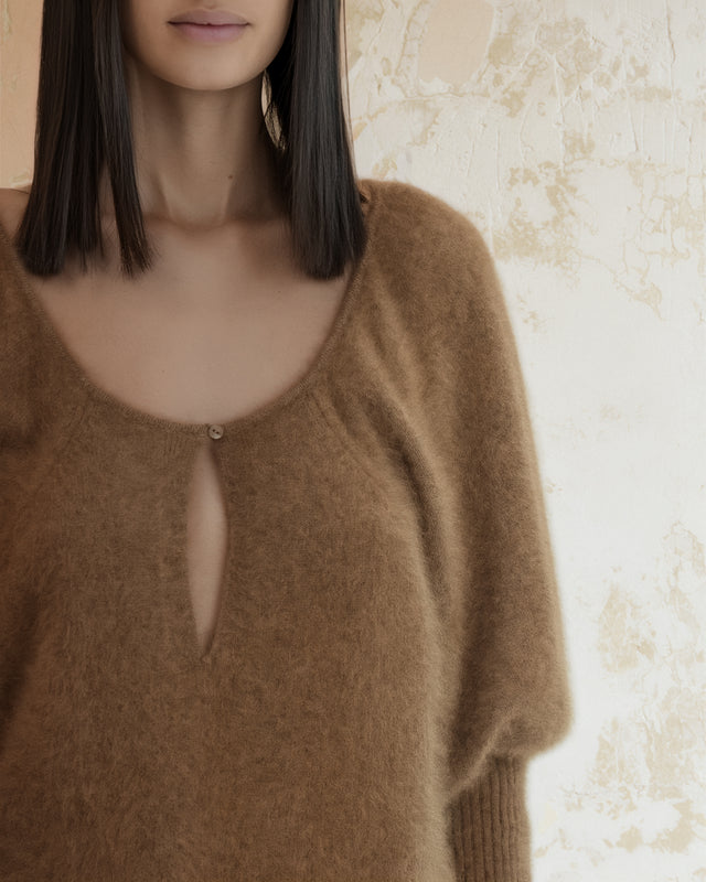 Doil Sweater - Brown - Image 3