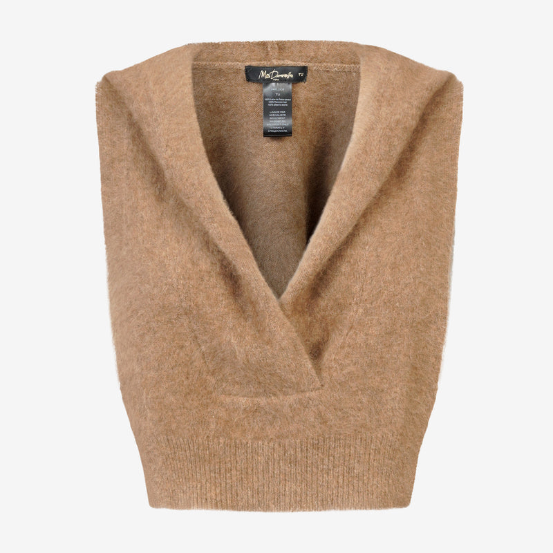Dot Vest - Brown