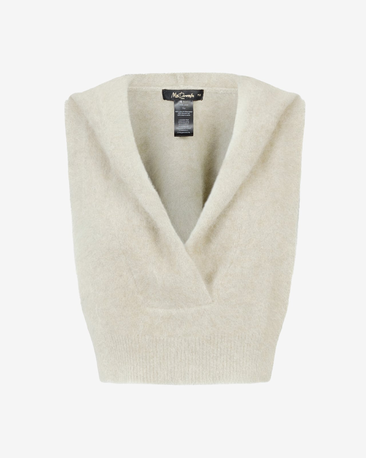 Dot Vest - Ivory - Image 1