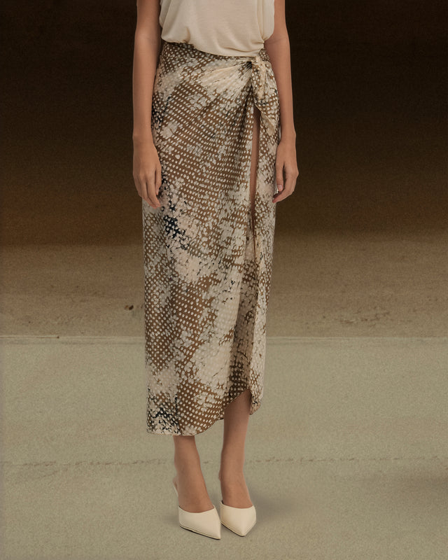 Dreed Scarf - Beige - Image 2