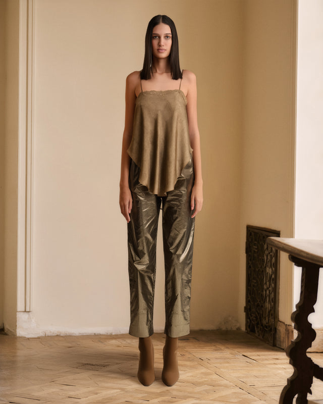 Pantalon Elta - Or - Image 1