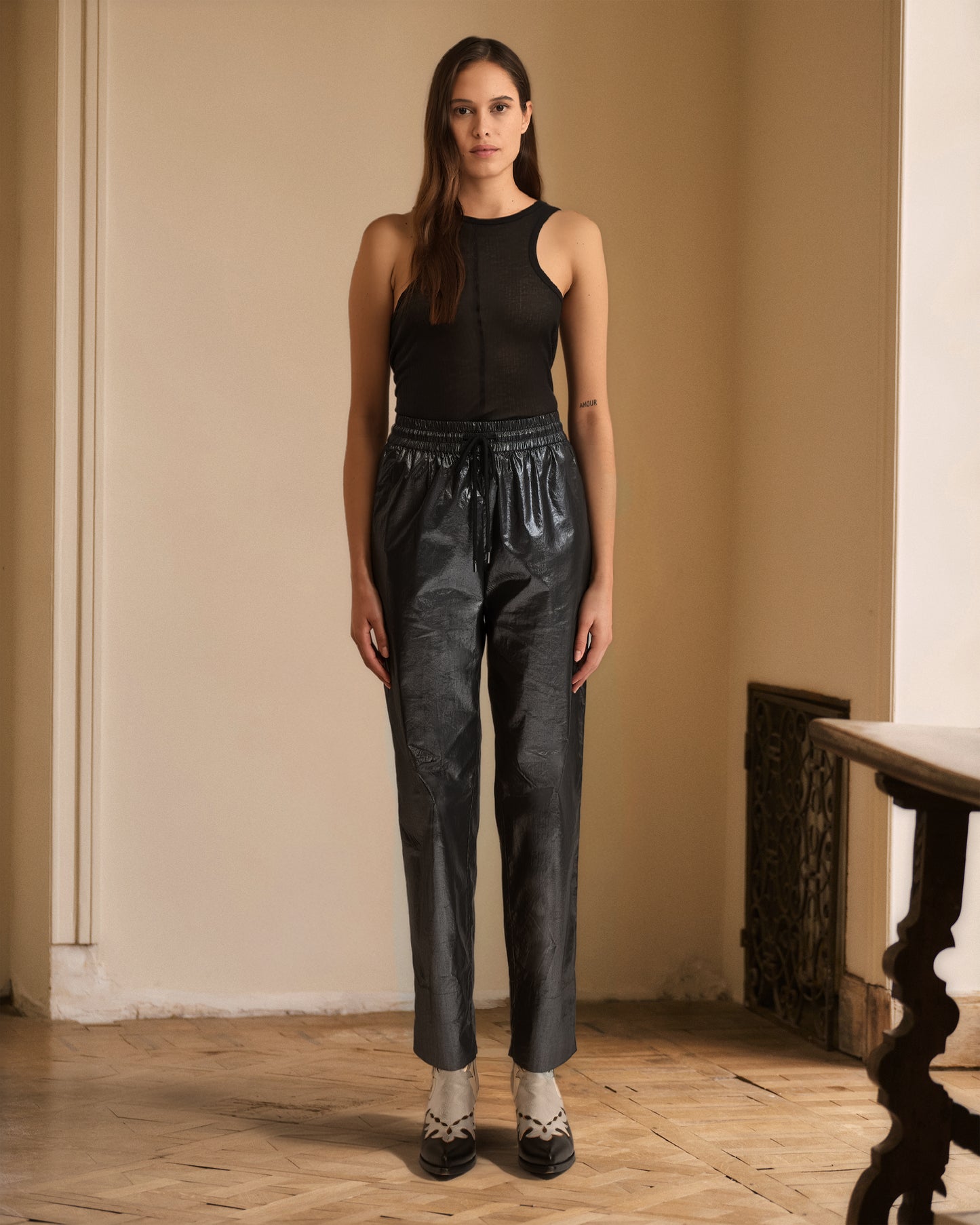 Elta Pants - Silver