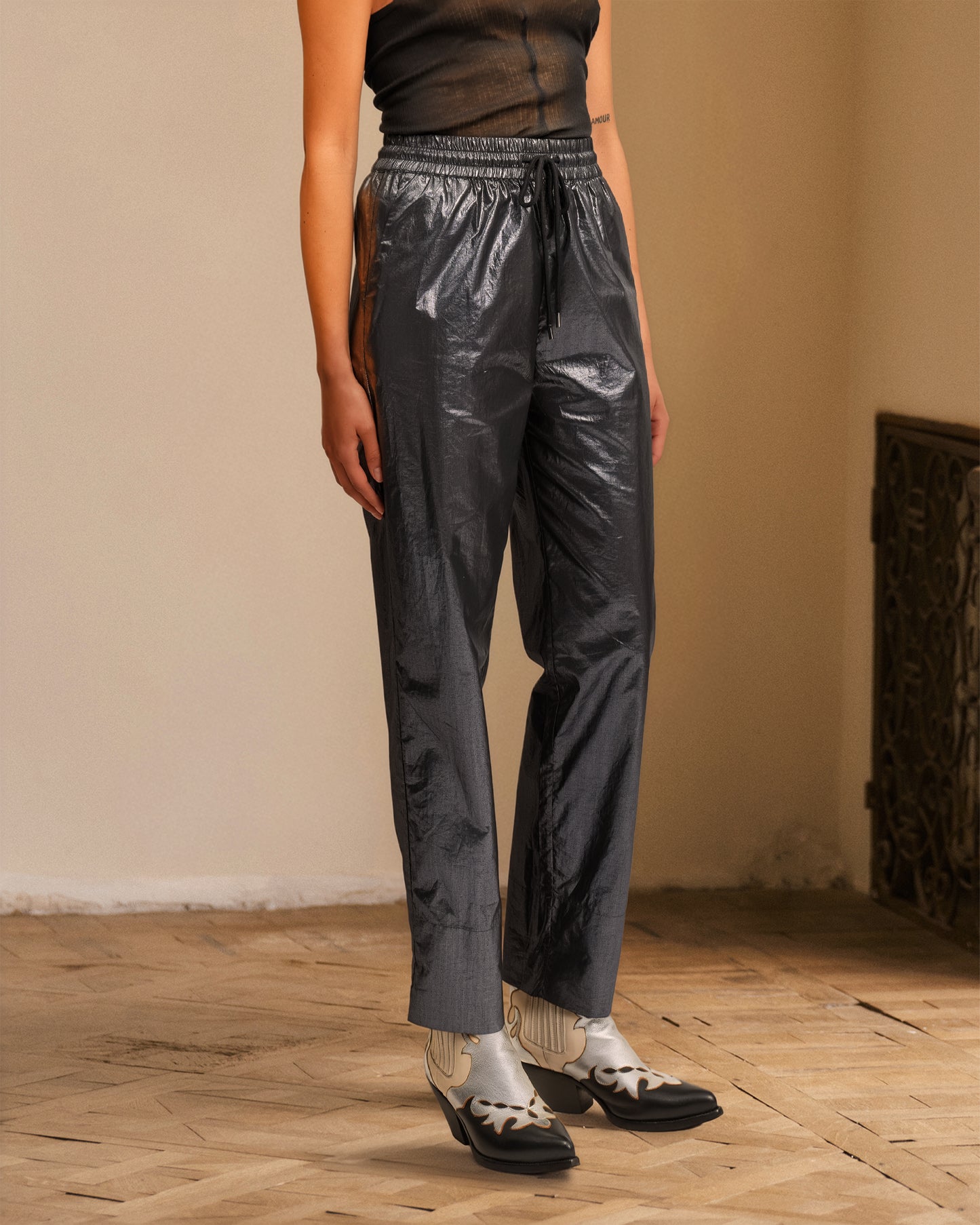 Elta Pants - Silver