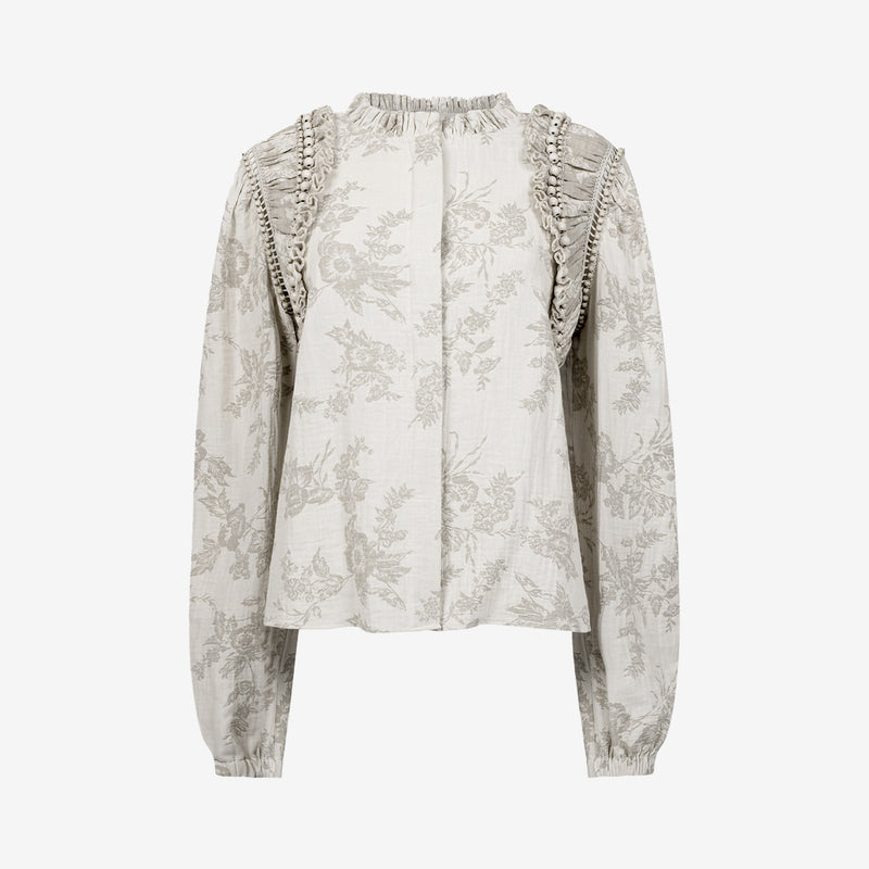 Eman Shirt - Porcelain