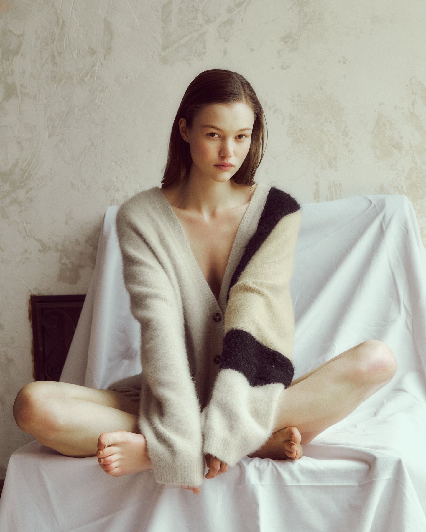 Cardigan Fowler - Ecru