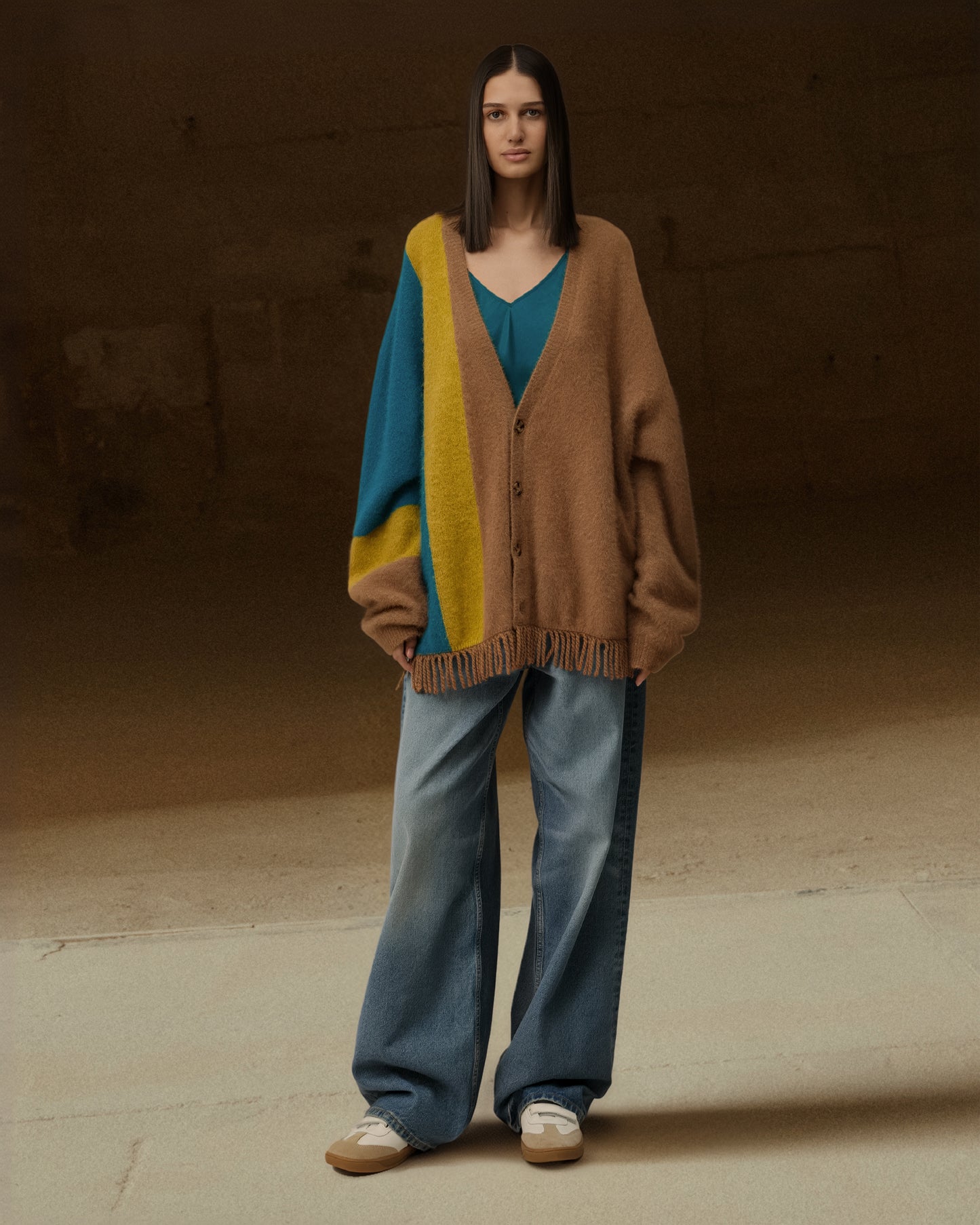 Cardigan Fowler - Camel