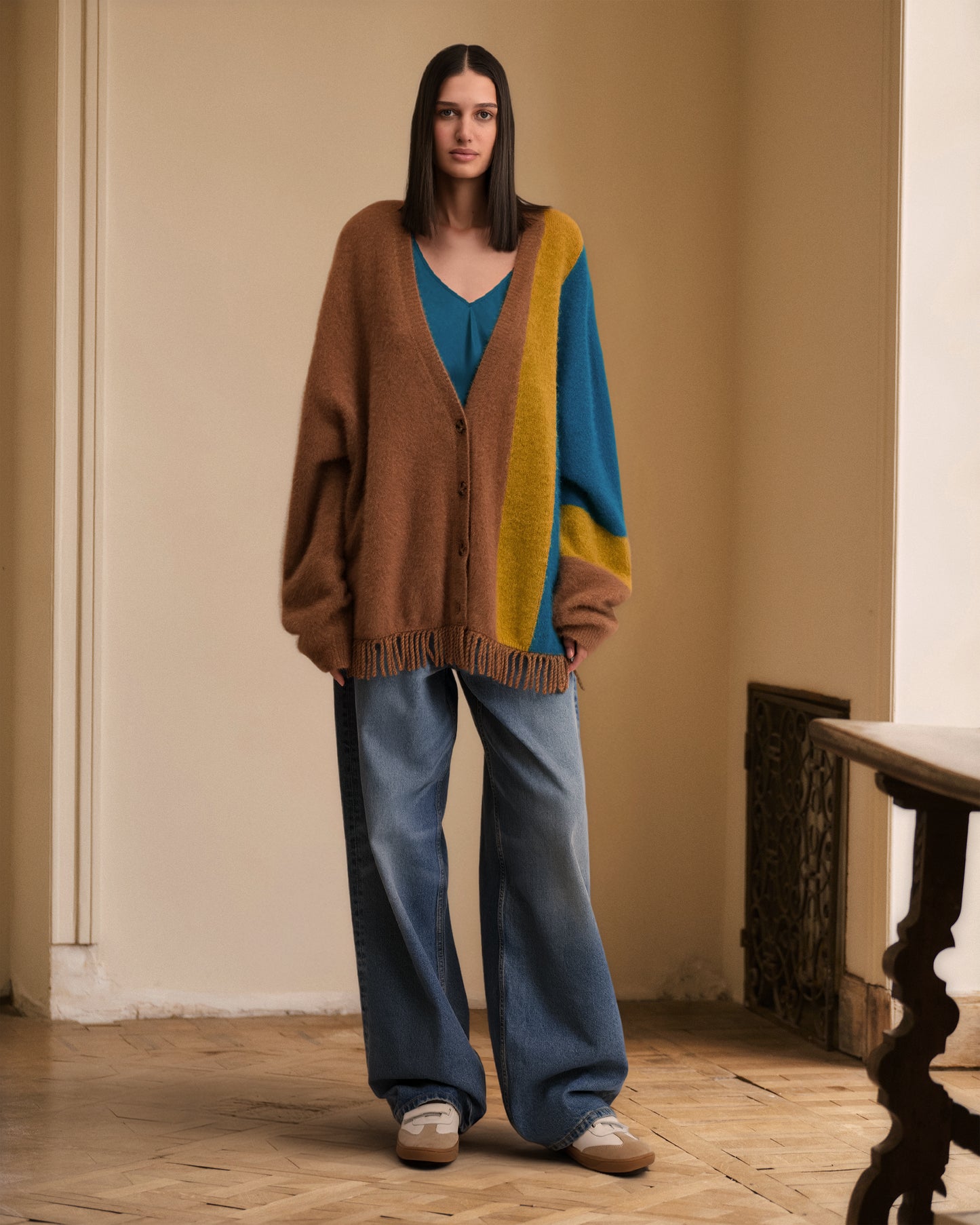 Fowler Cardigan - Camel