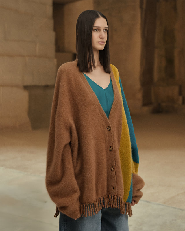 Fowler Cardigan - Camel - Image 2